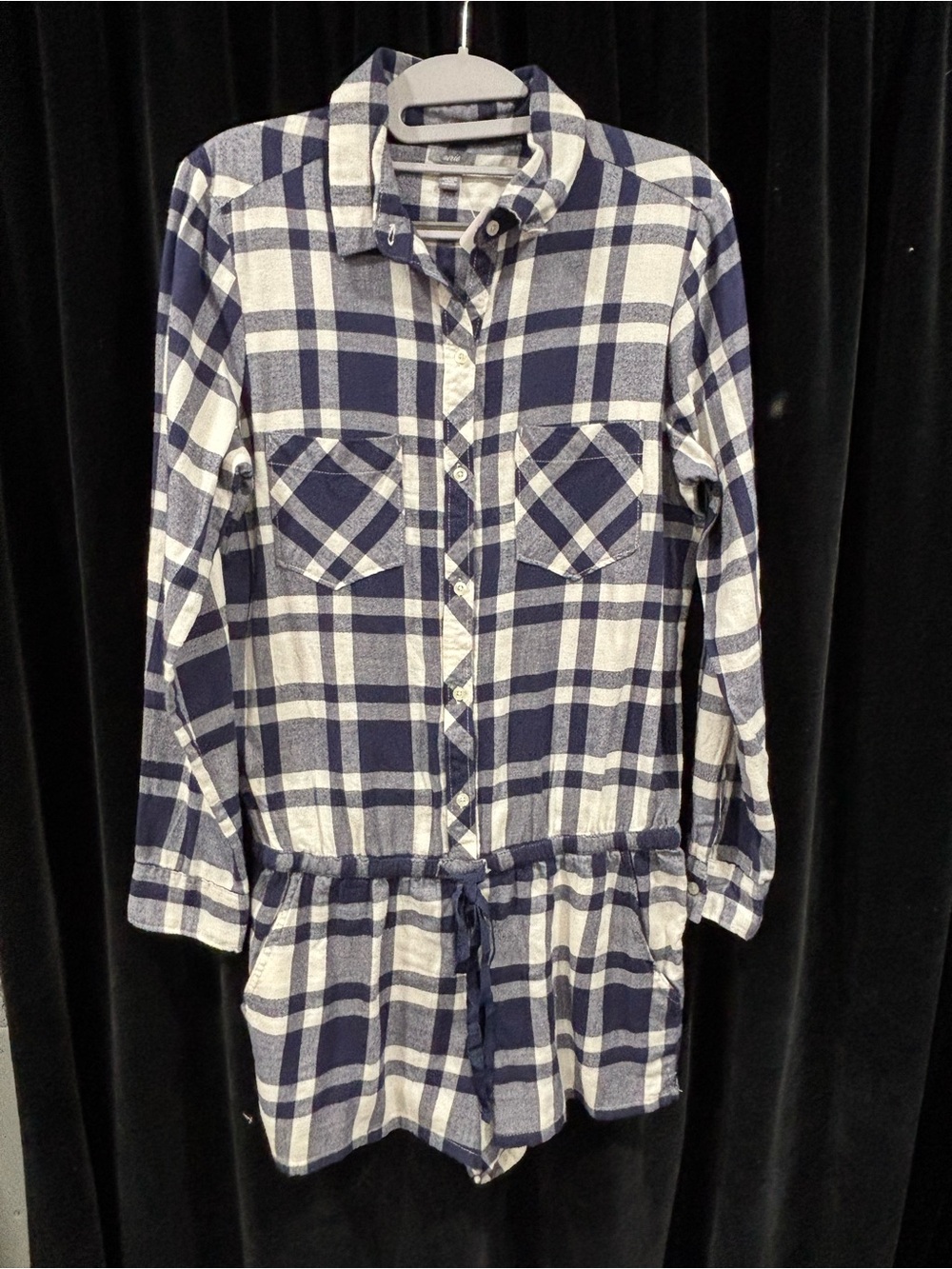 Aerie Plaid Romper